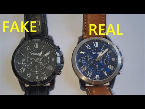 fossil watch original vs fake amazon|fossil watch authenticity check.